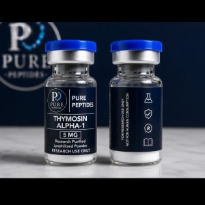 Thymosin Alpha-1 5mg lyophilized research peptide by Pure Peptides