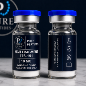 HGH Frag 176-191 10,g lyophilized research peptide by Pure Peptides