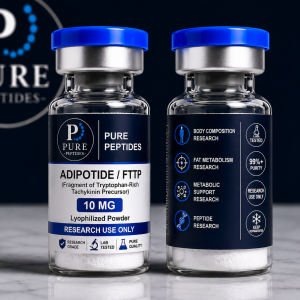 Adipotide (FTPP) 10mg lyophilized research peptide by Pure Peptides