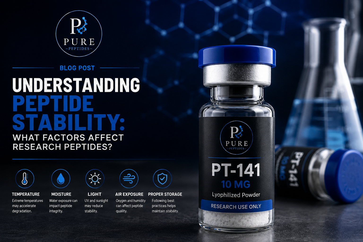 Understanding Peptide Stability: What Factors Affect Research Peptides? pure peptides